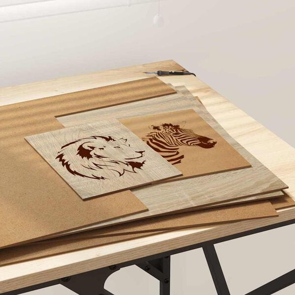 vidaXL Декор панели 12 pcs дъб сонома 40 x 60 x 0.3 см Инженерно дърво