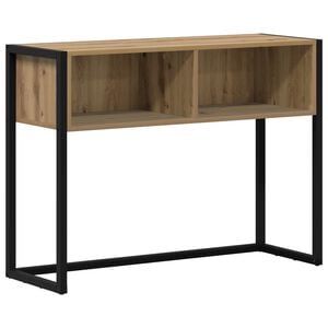 vidaXL Крайна масичка Дъб Артизан 100 x 36 x 75 см Инженерна дървесина