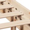 vidaXL Рамка за легло без матрак, 75x190 см, масивна чамова дървесина