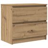 vidaXL ТВ шкаф Artisan Oak 60x35x54 cm Инженерна дървесина
