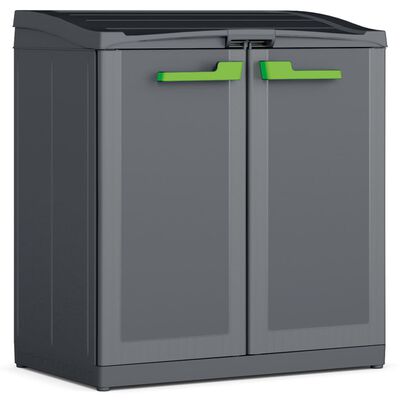 Keter Шкаф за рециклиране Moby Compact Recycling System, сив, 100 см
