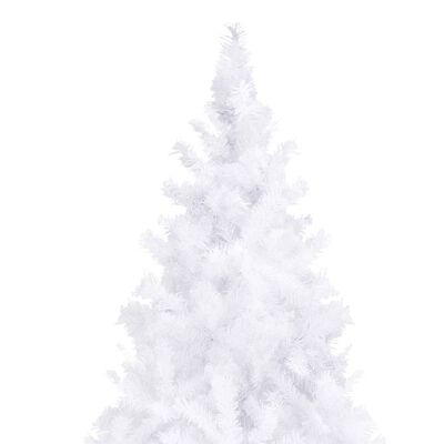 vidaXL Изкуствено коледно дърво, 400 см, бяло