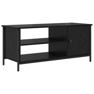 vidaXL ТВ шкаф Черния дъб 100 x 40 x 45 cm Инженерно дърво