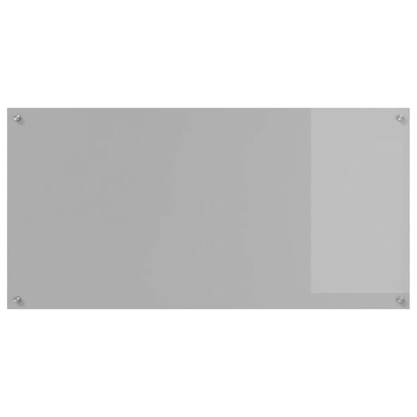 vidaXL Кухненски заден панел 2 pcs Светлосиво 120 x 60 cm