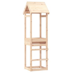 vidaXL Кула за игра 53x46,5x194 см борово дърво масив