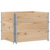 vidaXL Палетни страници, 3 бр, 80x60 см, борова дървесина масив