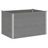vidaXL Градинска повдигната леха, WPC, 150x100x91 см, сива