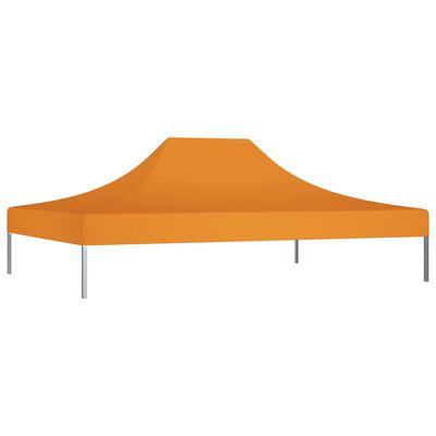 vidaXL Покривало за парти шатра, 4x3 м, оранжево, 270 г/м²