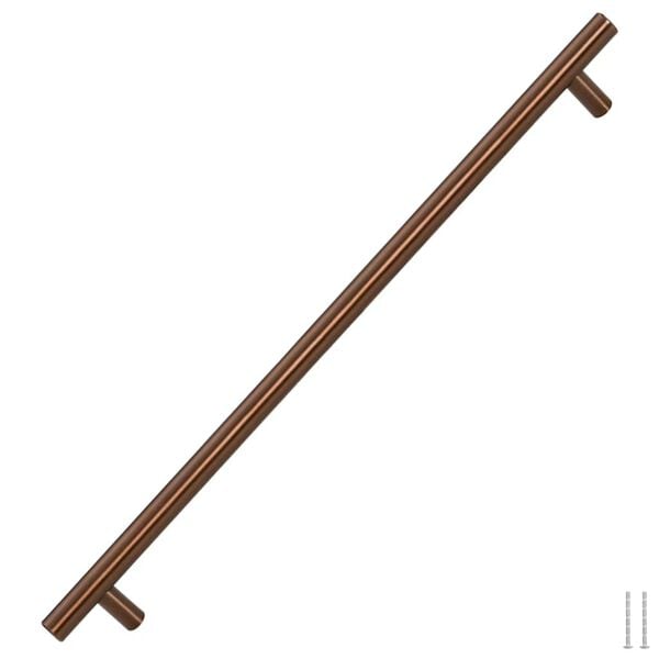 vidaXL Дръжки за шкафове, 5 бр, бронз, 480 мм, неръждаема стомана