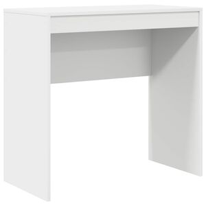 vidaXL Бюро Бяло 80 x 40 x 76 см
