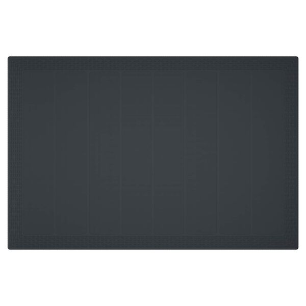 vidaXL Комплект за хранене в градината 5 pcs Антрацит Ратан Polt