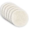 vidaXL Калъфка за възглавница 6 pcs HEERLEN Бяло &Oslash; 50 cm ПВ флийс