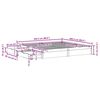 vidaXL Рамка за легло без матрак 200x200 см масивна чамова дървесина