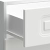 vidaXL Кухненски шкаф, "Kalmar", бял, инженерно дърво