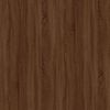 vidaXL Странична маса, кафяв дъб, 40x40x35 см, инженерно дърво