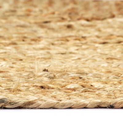 vidaXL Ръчно тъкан килим от юта, 180x250 см