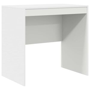 vidaXL Бюро Бяло 80 x 50 x 76 см