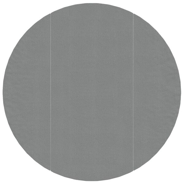 vidaXL Подложка за басейни светлосива Ø306 см полиестерен геотекстил