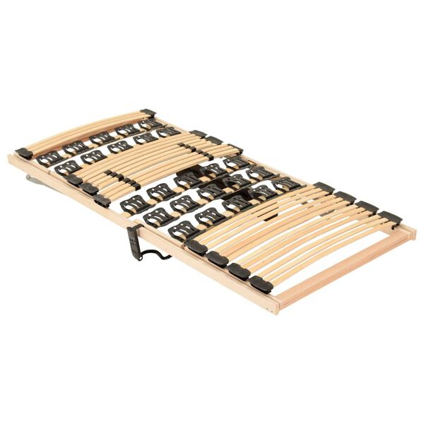 vidaXL Рамка за легло с ел. мотор, регулируеми глава/крака, 90x200 см