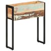 vidaXL Плантер, 60x20x68 см, регенерирано дърво масив