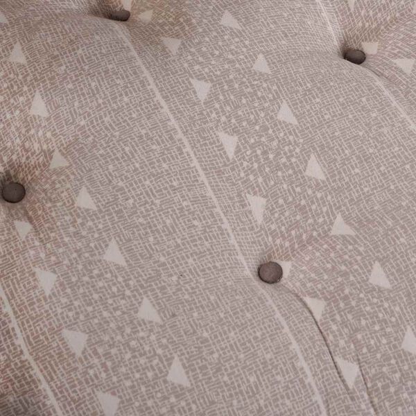 vidaXL Възглавница за диван Светло кафяво 120 x 80 x 12 cm текстил