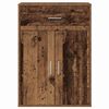 vidaXL Служебен шкаф Старо дърво 60 x 30 x 84 см Инженерно дърво