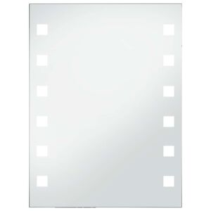 vidaXL LED стенно огледало за баня 60x80 см