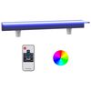 vidaXL Преливник за водопад с RGB LED, акрил, 108 см