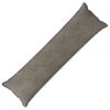 vidaXL Калъфка за възглавница HOUTEN Светлосиво 40 x 145 см Кадифе