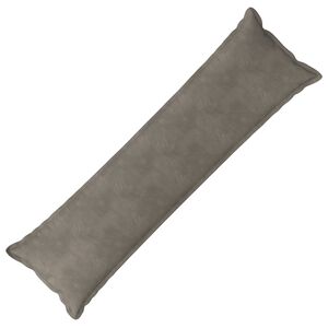 vidaXL Калъфка за възглавница HOUTEN Светлосиво 40 x 145 см Кадифе