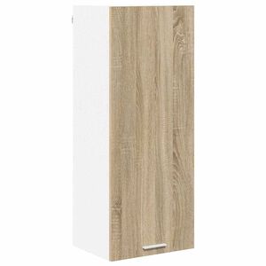 vidaXL Висящ шкаф Сонома дъб 40 x 31 x 100 см Инженерна дървесина