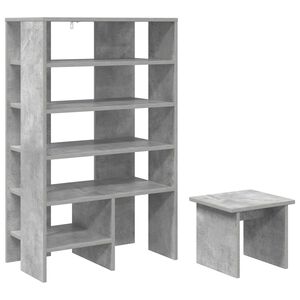 vidaXL Шкаф за обувки 2 бр. 62 x 35 x 100 см Инженерна дървесина