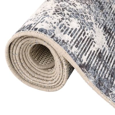 vidaXL Перящ се килим многоцветен 120x180 см противоплъзгащ