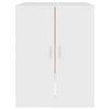 vidaXL Шкаф за пералня, бял