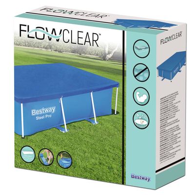 Bestway Покривало за басейн Flowclear, 259x170 см
