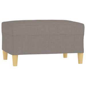 vidaXL Табуретка, таупе, 70x55x41 см, плат