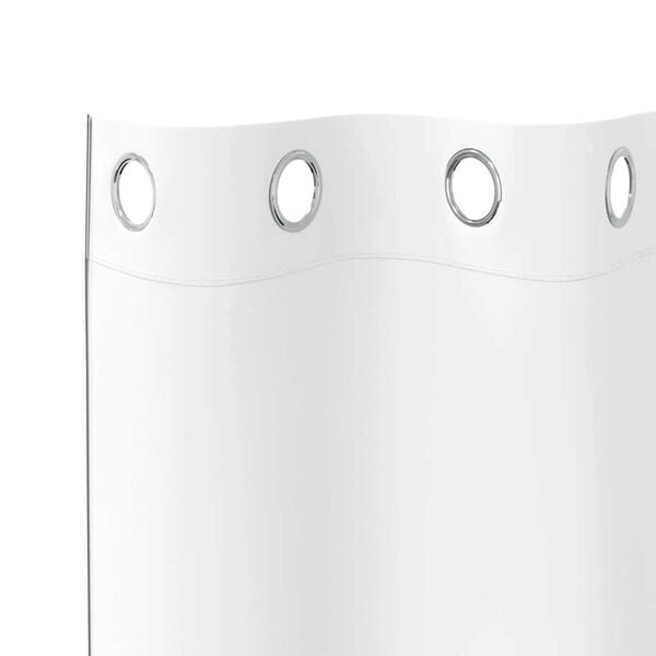 vidaXL Завеси за затъмняване с пръстени 2 pcs Чисто бяло 140 x 140 cm