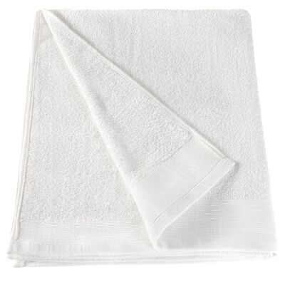 vidaXL Кърпи за ръце, 10 бр, памук, 350 г/м², 50x100 см, бели