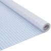 vidaXL Фолио за прозорци, матирано, дизайн с ивици, 0,9x5 м, PVC