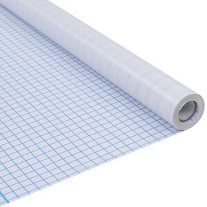 vidaXL Фолио за прозорци, матирано, дизайн с ивици, 0,9x5 м, PVC