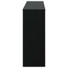 vidaXL Конзолна маса Черен 155 x 29 x 74 см Инженерен дървен материал
