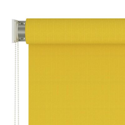 vidaXL Външна ролетна щора, 160x230 см, жълта
