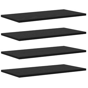 vidaXL Етажерка Борд 3 нива 4 бр. 60 x 30 x 1,5 cm Инженерна дървесина