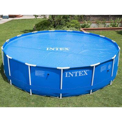 Intex Соларно покривало за басейн, кръгло, 549 см, 29025