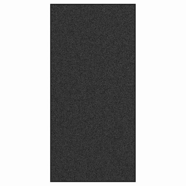 vidaXL Мат за врата Антрацит и черен 120 x 250 cm Полипропилен и винил