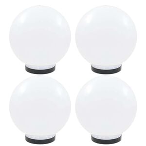 vidaXL Градински сфери за LED лампи, 4 бр, 25 см, PMMA