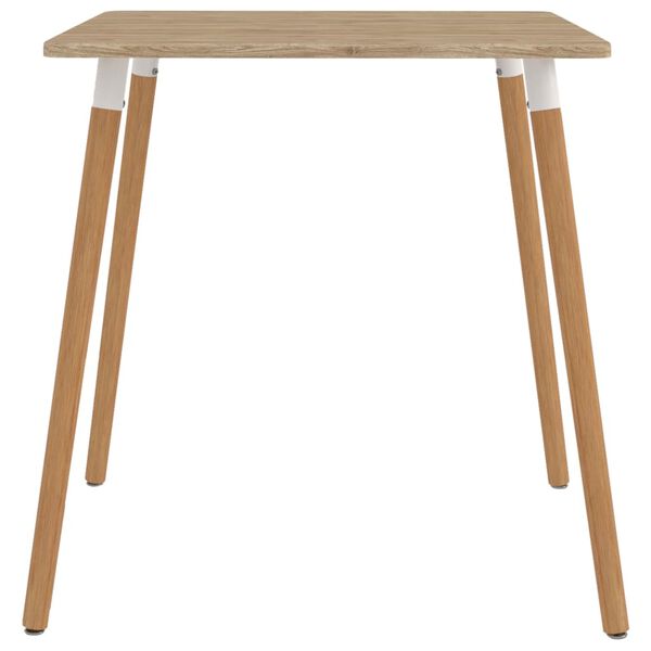 vidaXL Трапезен комплект от 3 части, тъмнозелен