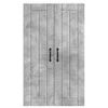 vidaXL Кухненски шкаф Циментено сиво 60 x 31 x 100 см Инженерно дърво