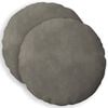 vidaXL Калъфка за възглавница 2 pcs HEERLEN Светлосиво &Oslash; 40 cm Кадифе