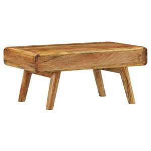 vidaXL Маса за кафе, мангово дърво масив, 90x50x40 cм